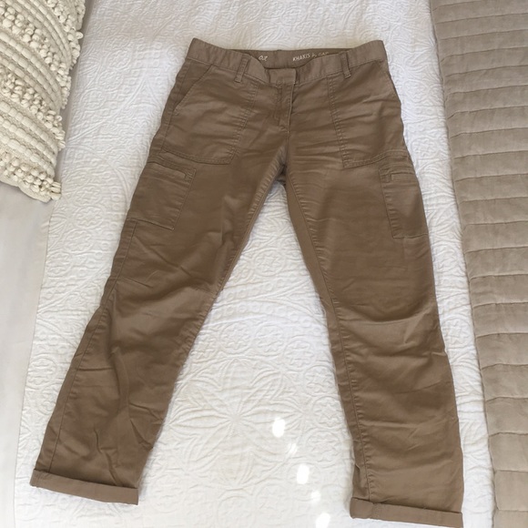 GAP Pants & Jumpsuits Skinny High Rise Khaki Cargo Pants Poshmark